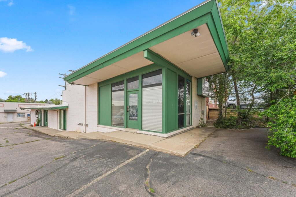 Interior of Unit A1 at 8700 W Colfax Ave, an 853 square foot ground-level office suite