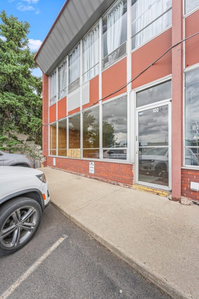 Interior of Suite 100 at 8790 W Colfax Ave, a 660 square foot ground-floor office and retail suite